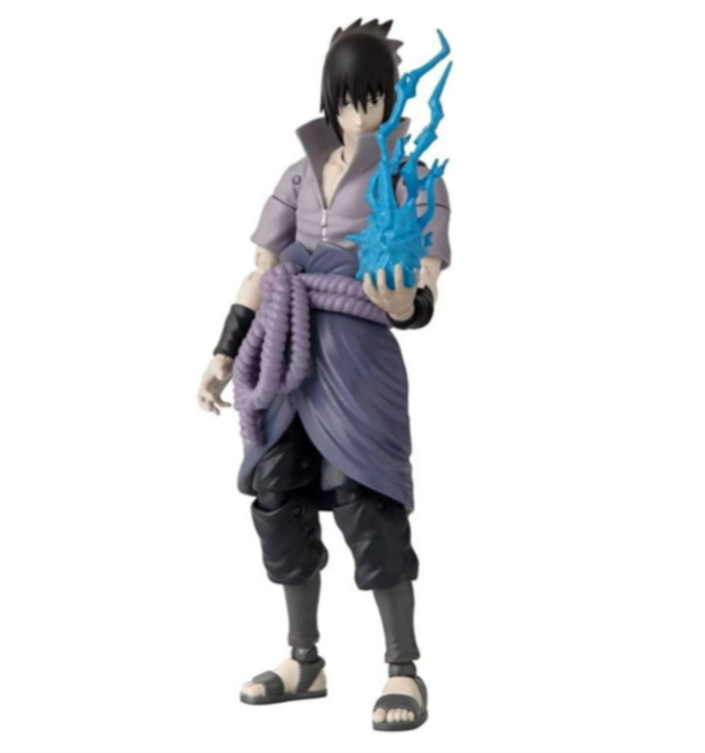 Anime Heroes Naruto Shippuden Sasuke Uchiha 6.5" scale figure play or display